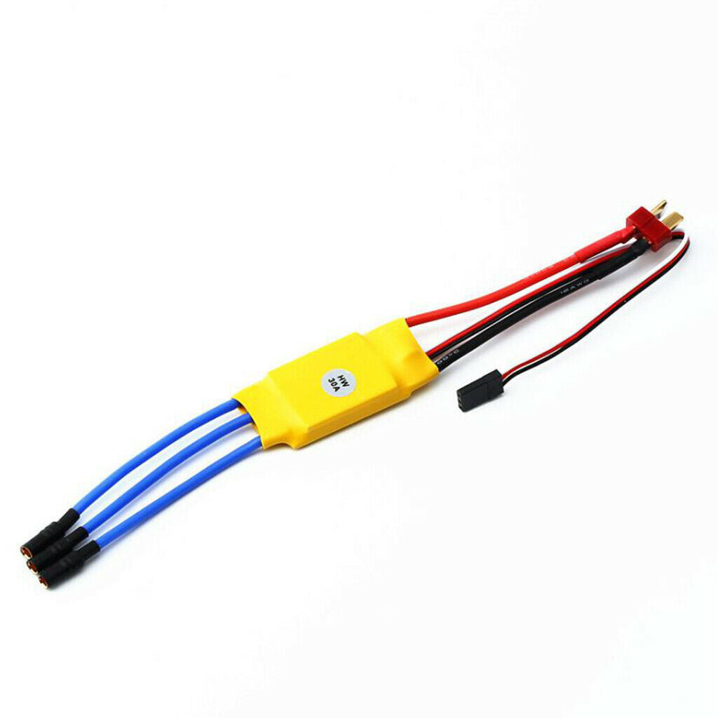 30A Brushless Speed Controller ESC Propellers RC Vehicle Speed Controller Parts