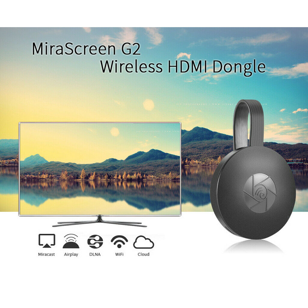 G2 Wireless 4K WiFi Display Dongle TV Receiver Adapter Miracast Airplay   .