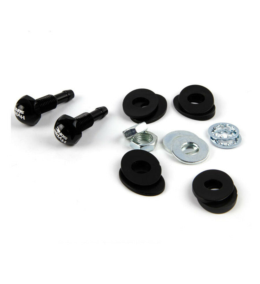 2xAluminum Universal Windshield Wiper Water Jet Spray Washer Nozzle Wiper Nozzle