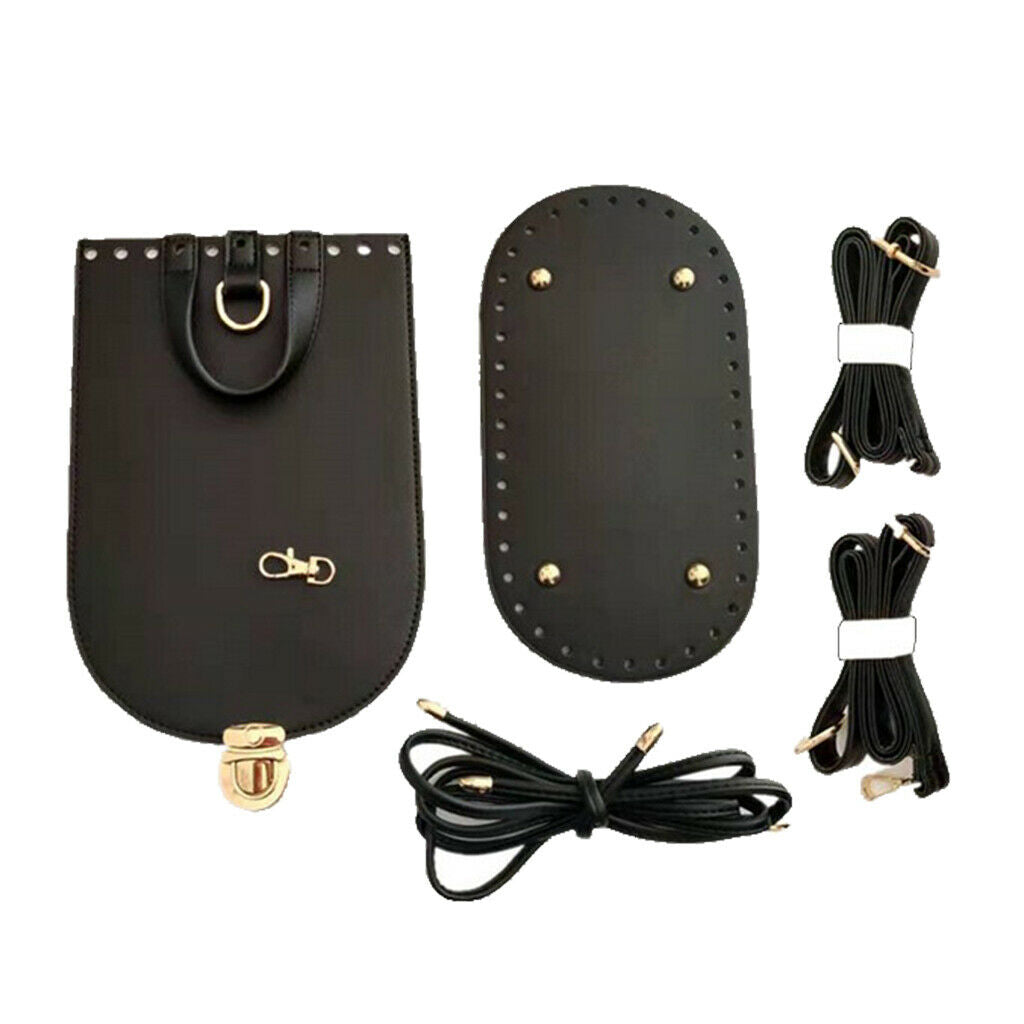 5Pcs/Set PU Handbag Parts for DIY Weave Bag  Sewing Handbag Accessories