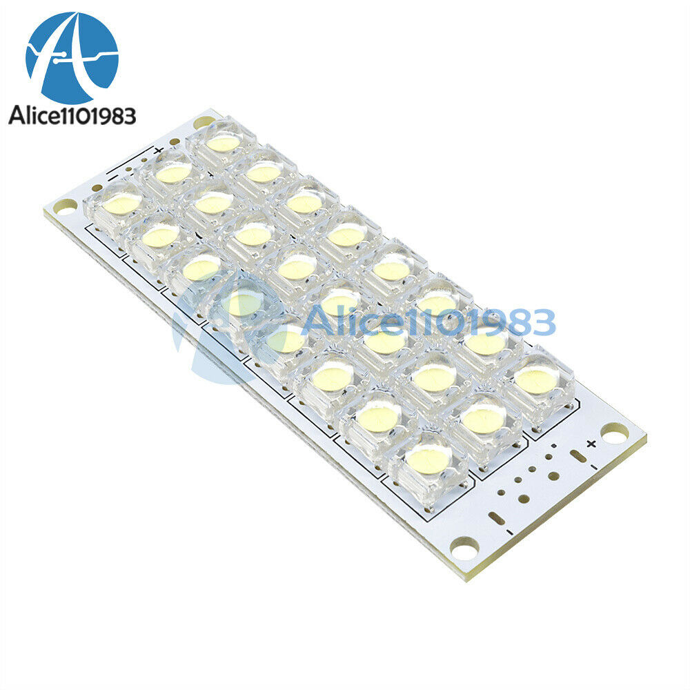 5PCS DC 5V 24-LED Super Bright White Piranha LED board LED Lights Lamp