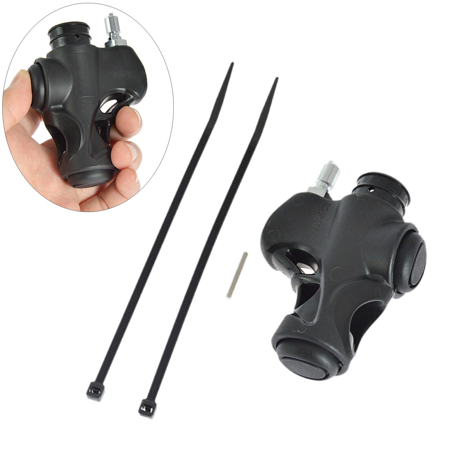 Scuba Diving Universal BCD Power Inflator 45 Degree Angled Mouthpiece Parts