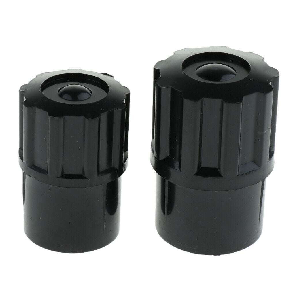 2-piece black mouthpiece for soprano / alto saxophone metal part