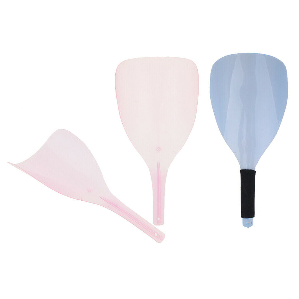 3x Plastic Hair Salon Hairspray Shield Plate Cover Eyes & Faces Protect Tool