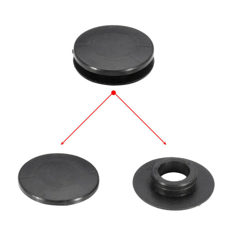 4X Car Mat Carpet Floor Fixing Clips Grips Clamps Nice Black For  6680520 I5P6P6
