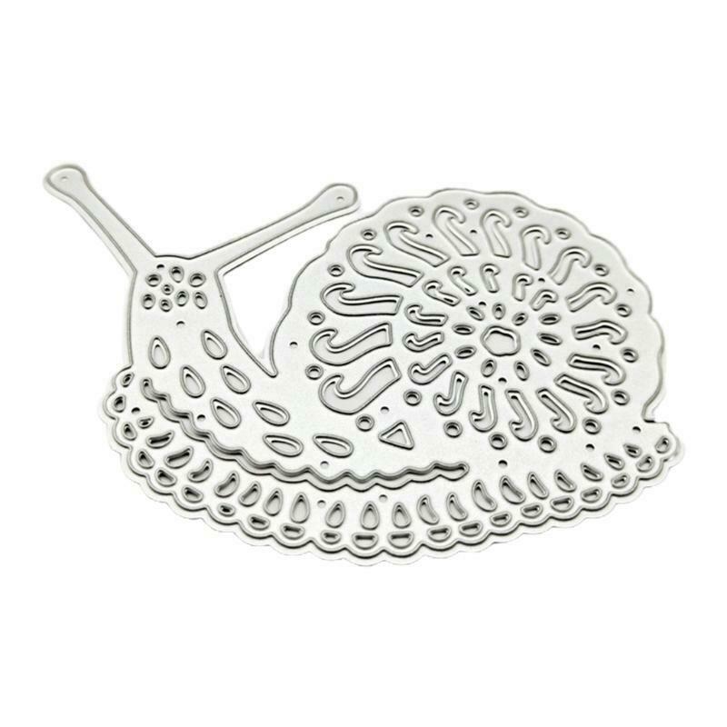 Cartoon Snail Cutting Die Delicate Cute Carbon Steel Blade Punch Stencils Dies