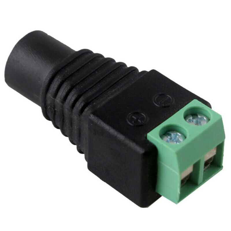 12V 10X DC Power Supply Plug Adapter Connector for 5050 3528 LED Strip Li.l8