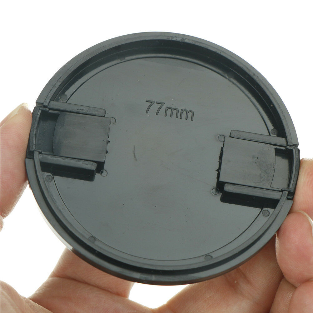 77mm Plastic Snap On Front Lens Cap Cover For SLR DSLR Camera DV Leica Son.l8
