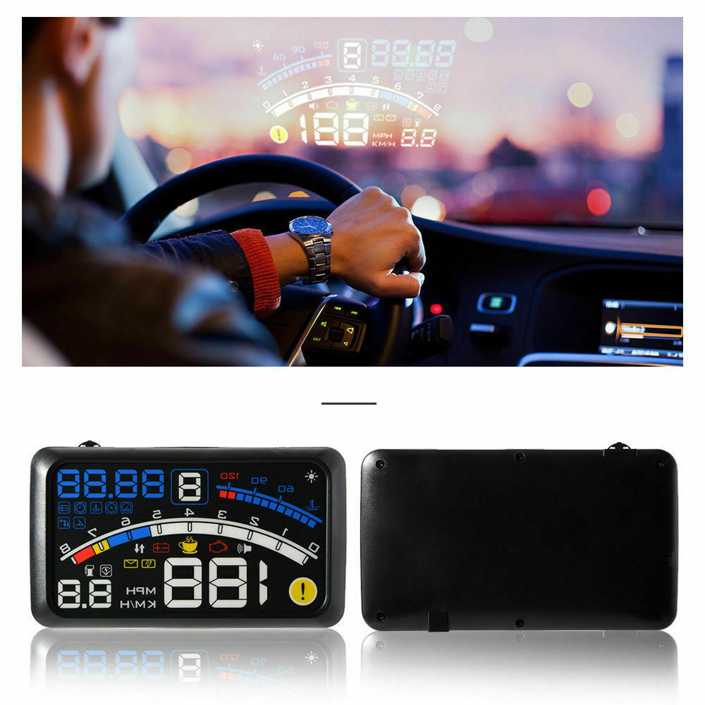 5.5 "Hd Hud Car Display Head High Euobd Obdii