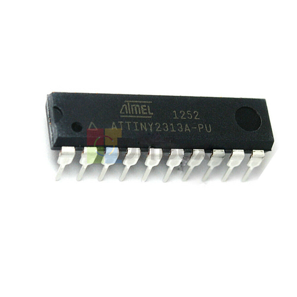 5Pcs ATMEL ATTINY2313A-PU 8-Bit AVR Micro-Controller 28 Pin DIP-20 IC MCU Chip
