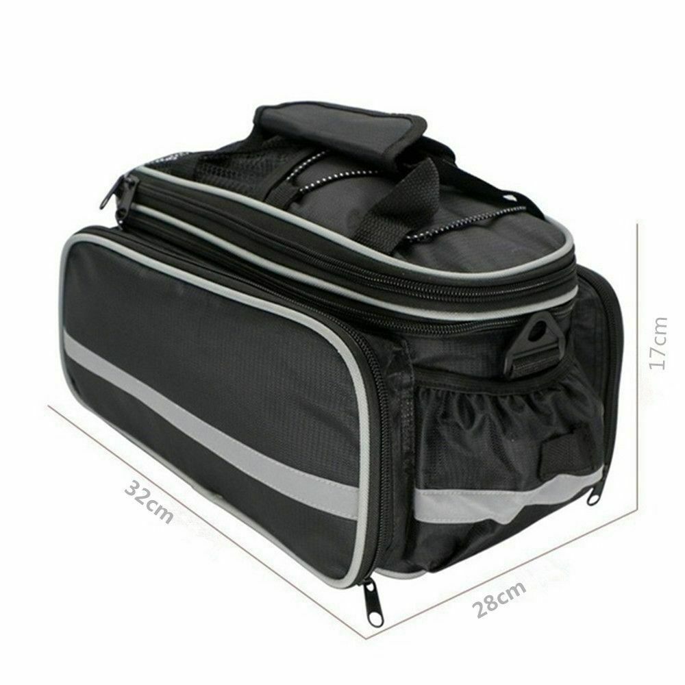 Rear Bag Riding Equipment Waterproof Pannier Rack Pack Cycling Shoulder Pouchs