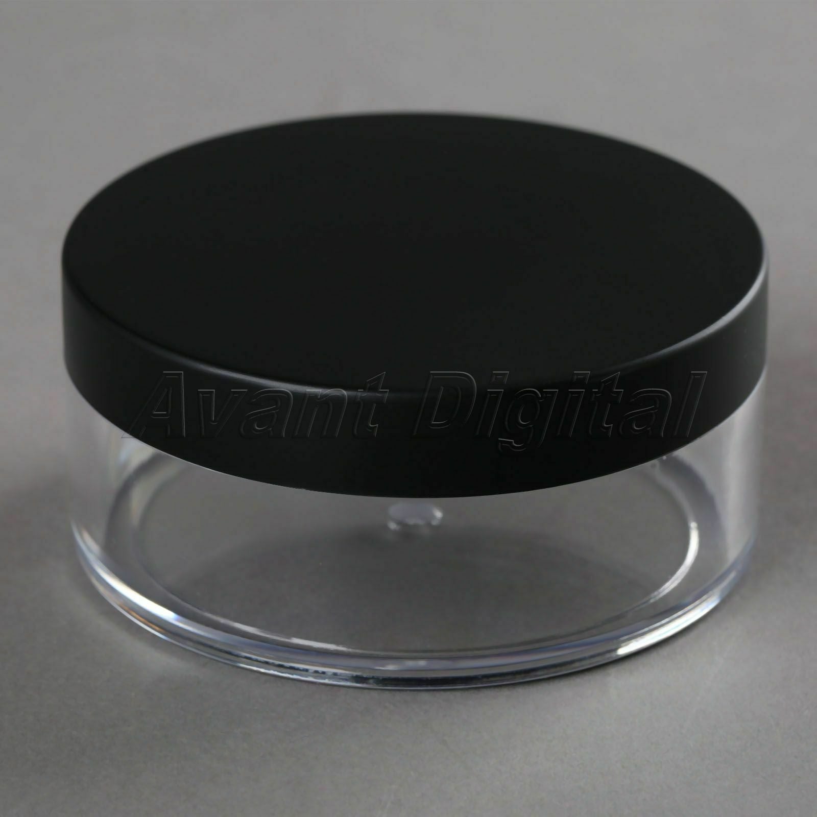 50g Plastic Empty Cosmetic Container Loose Powder Jar Powder Puff Boxes Travel