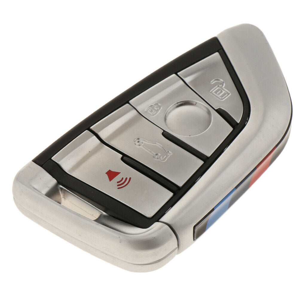 Blade Style Shell Smart Remote Key Case Fob 4 Button for BMW X5/X6