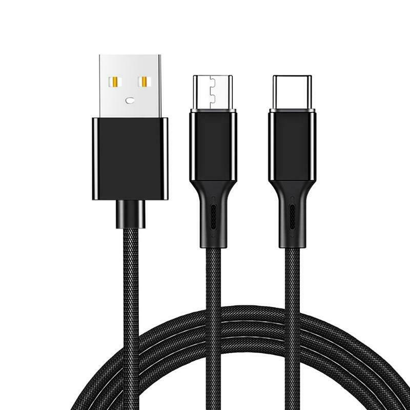 For PS5 2-in-1 Charging Line Aluminum Alloy Shell Host Charging HF100