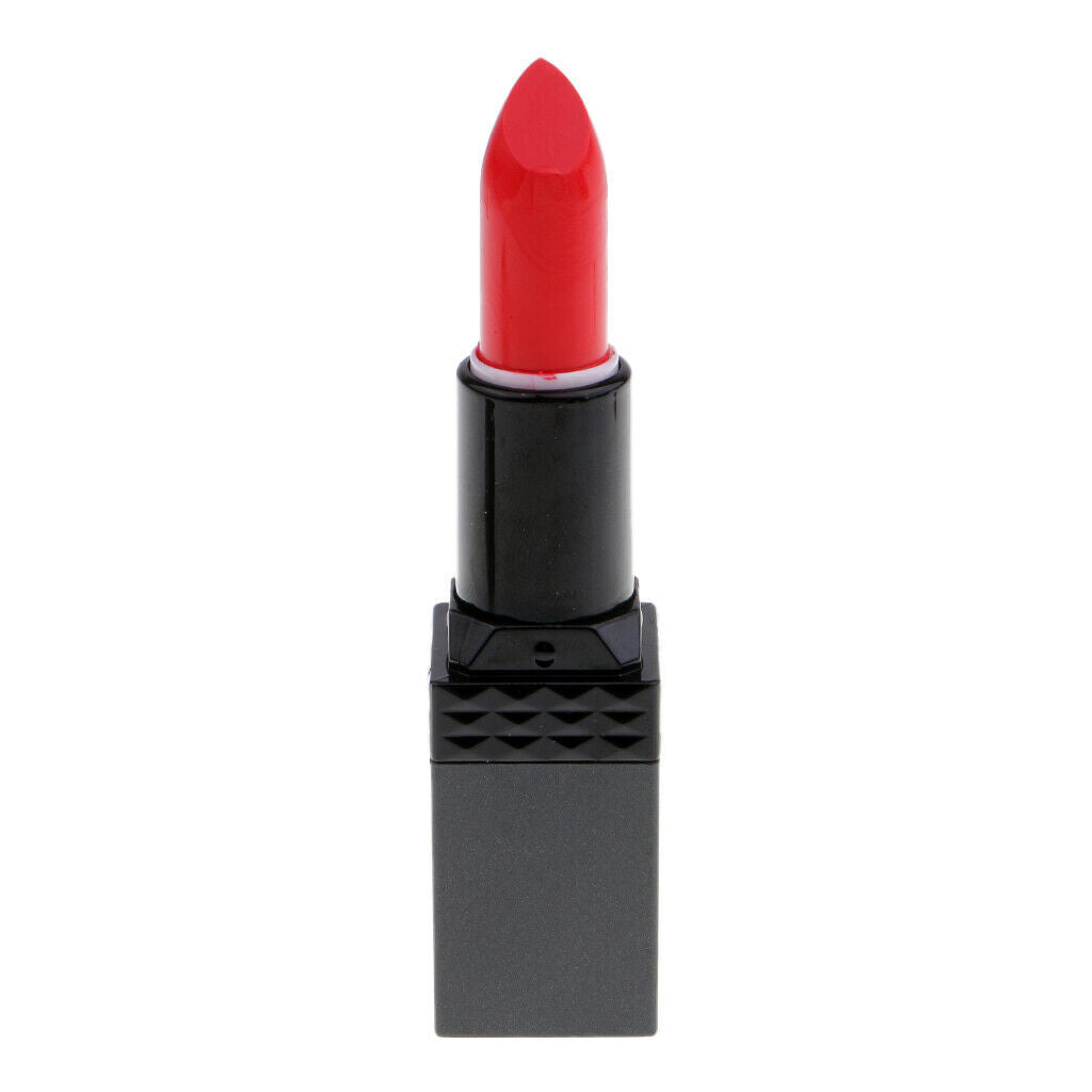 Matte Lipstick Women Waterproof Long-lasting Nudes Makeup Lip Stick 04#Coral Red