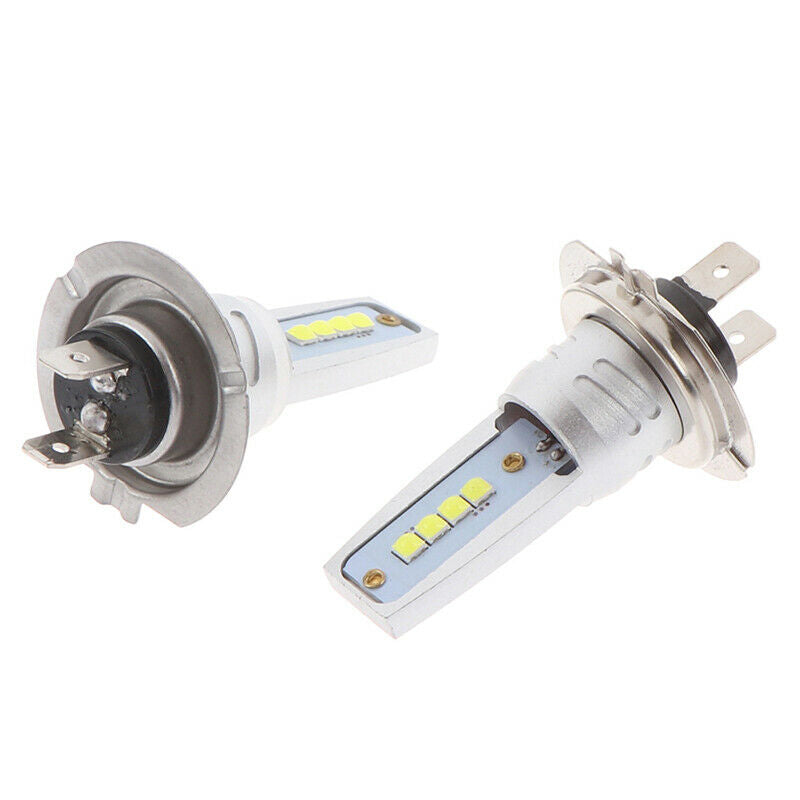 1Pair H7 LED headlight conversion kit COB bulb 110W 20800LM white low beam bulDD