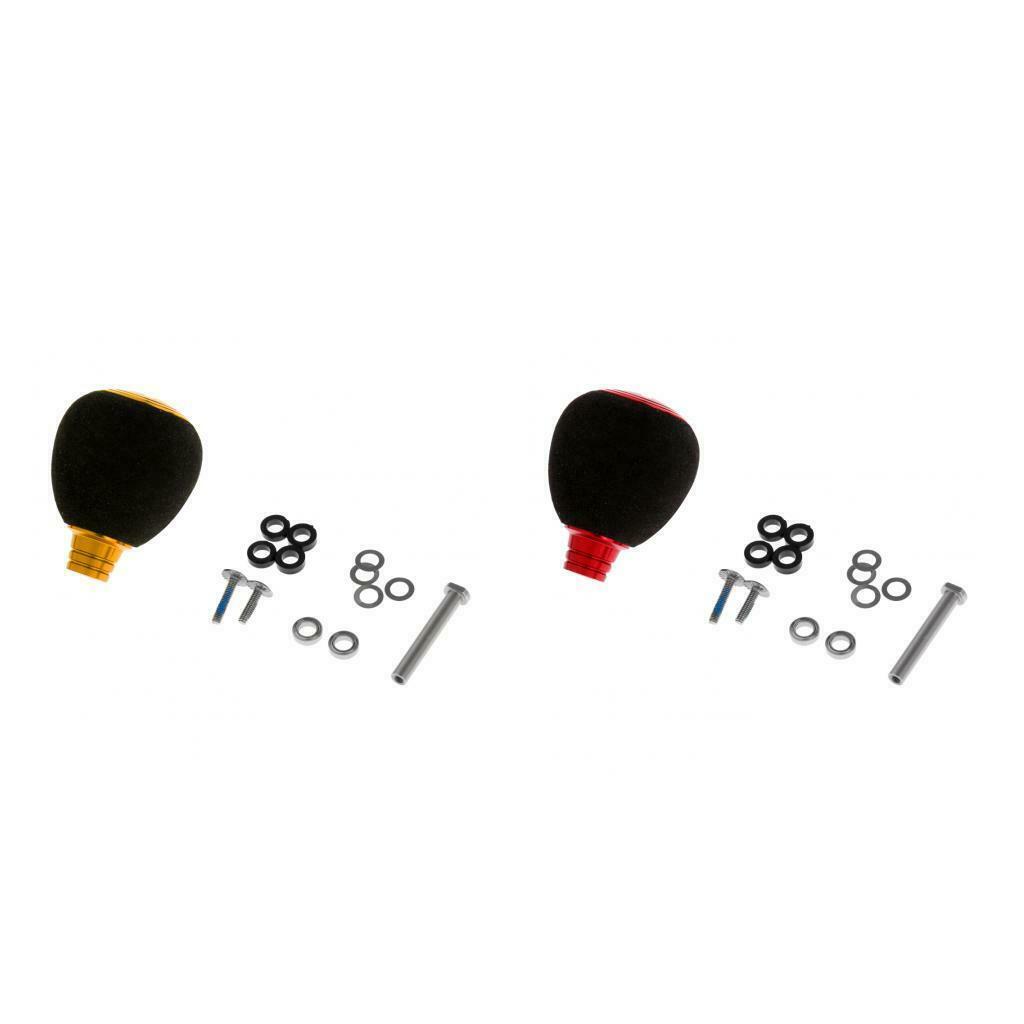 2Pcs Reel Handle Knob Corrosion Resistant Fishing Gear for Baitcasting Reels