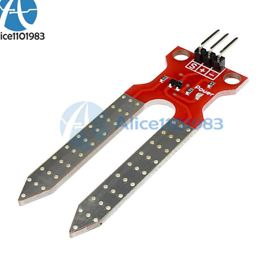 2PCS Soil Humidity Sensor Module Hygrometer Detection Module for Arduino 3.3V/5V