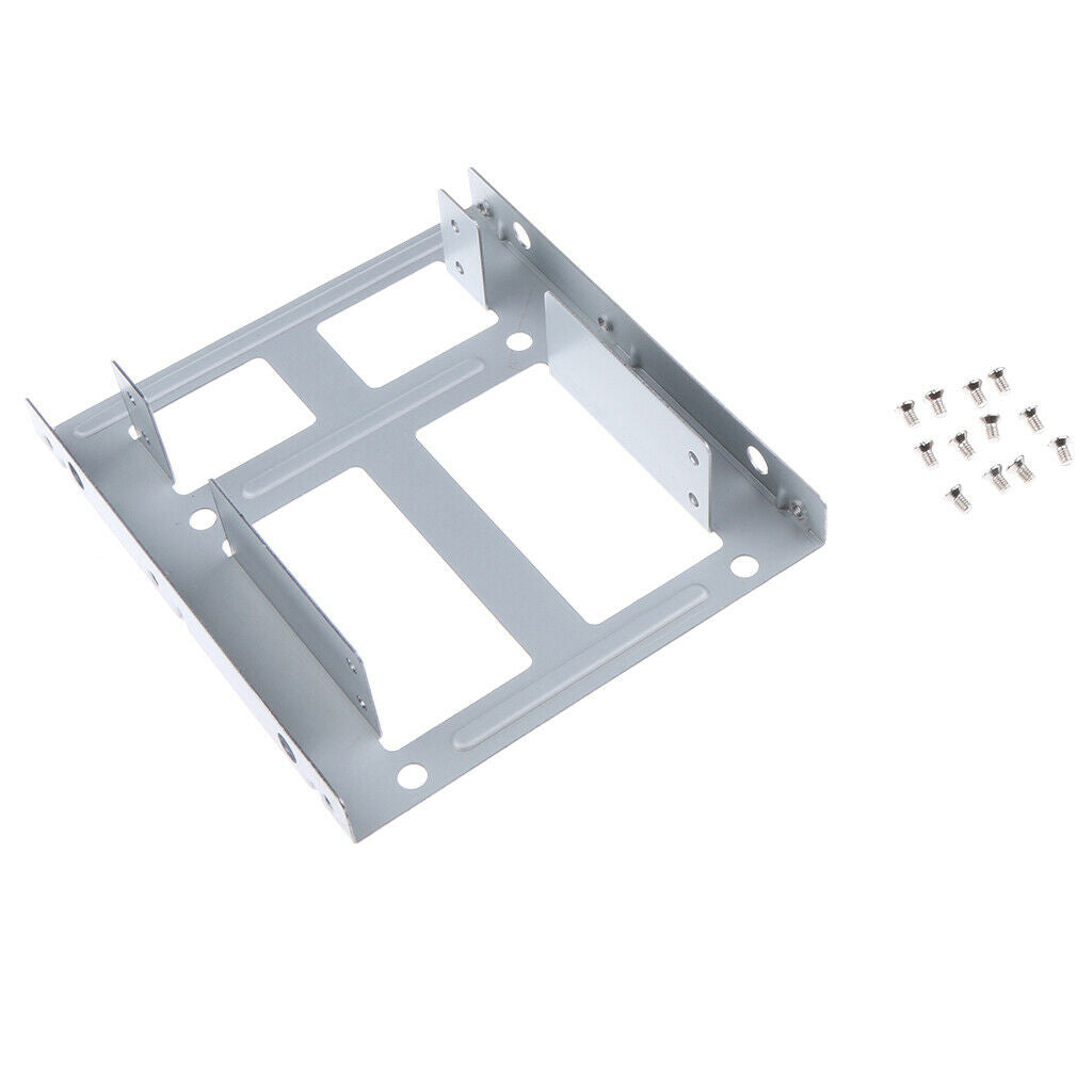 Installation frame for dual 2.5 '' hard disks / SSDs 2.5 "to 3.5" adapter HDD