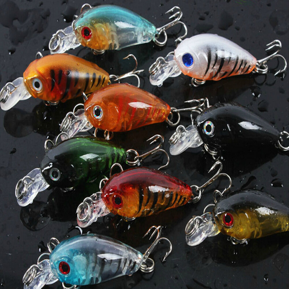 Fishing Lures Baits Vivid Crankbaits Hooks Minnow Baits Tackle 4.5cm/4g .l8