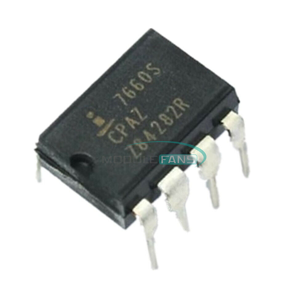 10PCS ICL7660SCPAZ ICL7660 7660S DIP-8 INTERSIL CMOS Voltage Converters IC
