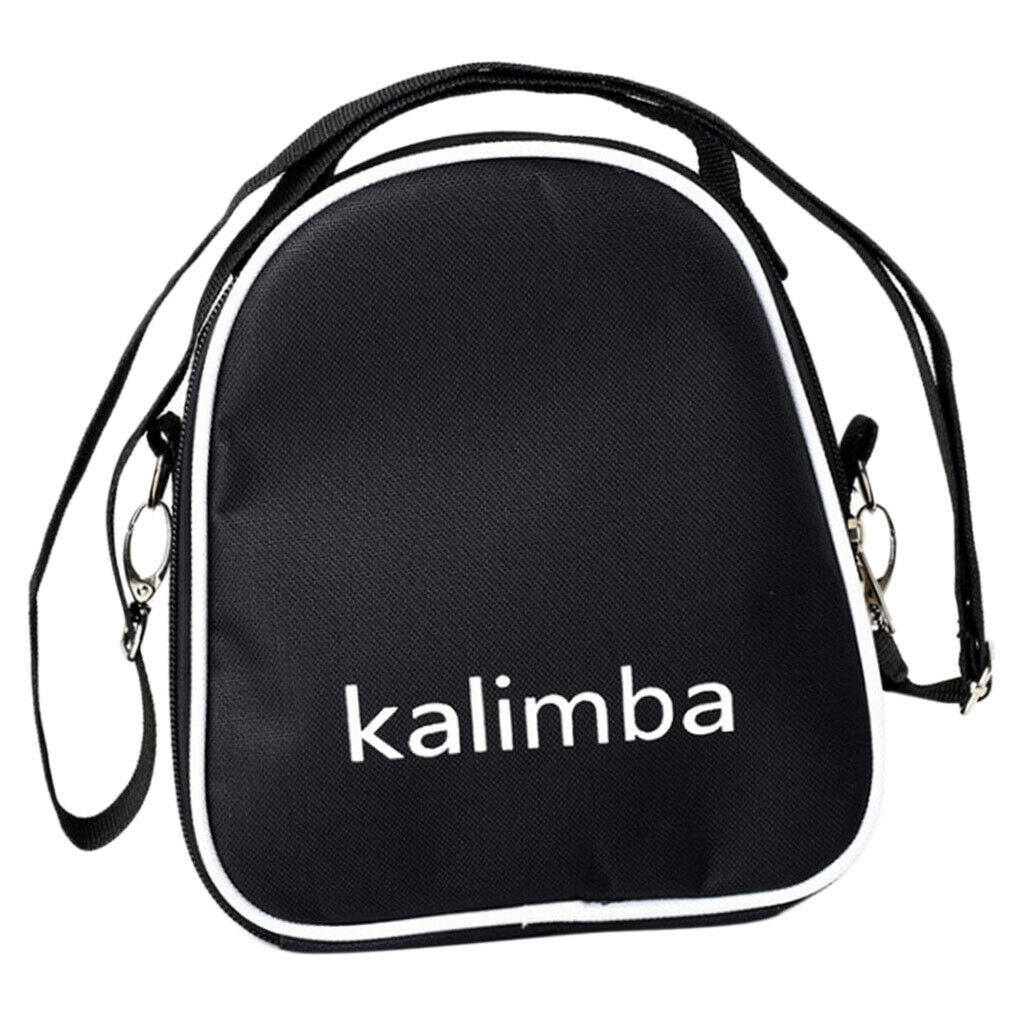 Kalimba Shoulder Bag Soft Case Oxford Cloth For 17/10/15 Key Finger Piano