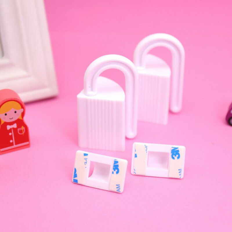2pairs Baby Safety Lock Baby Kids Safety Door Stopper Baby Proof Childr.l8