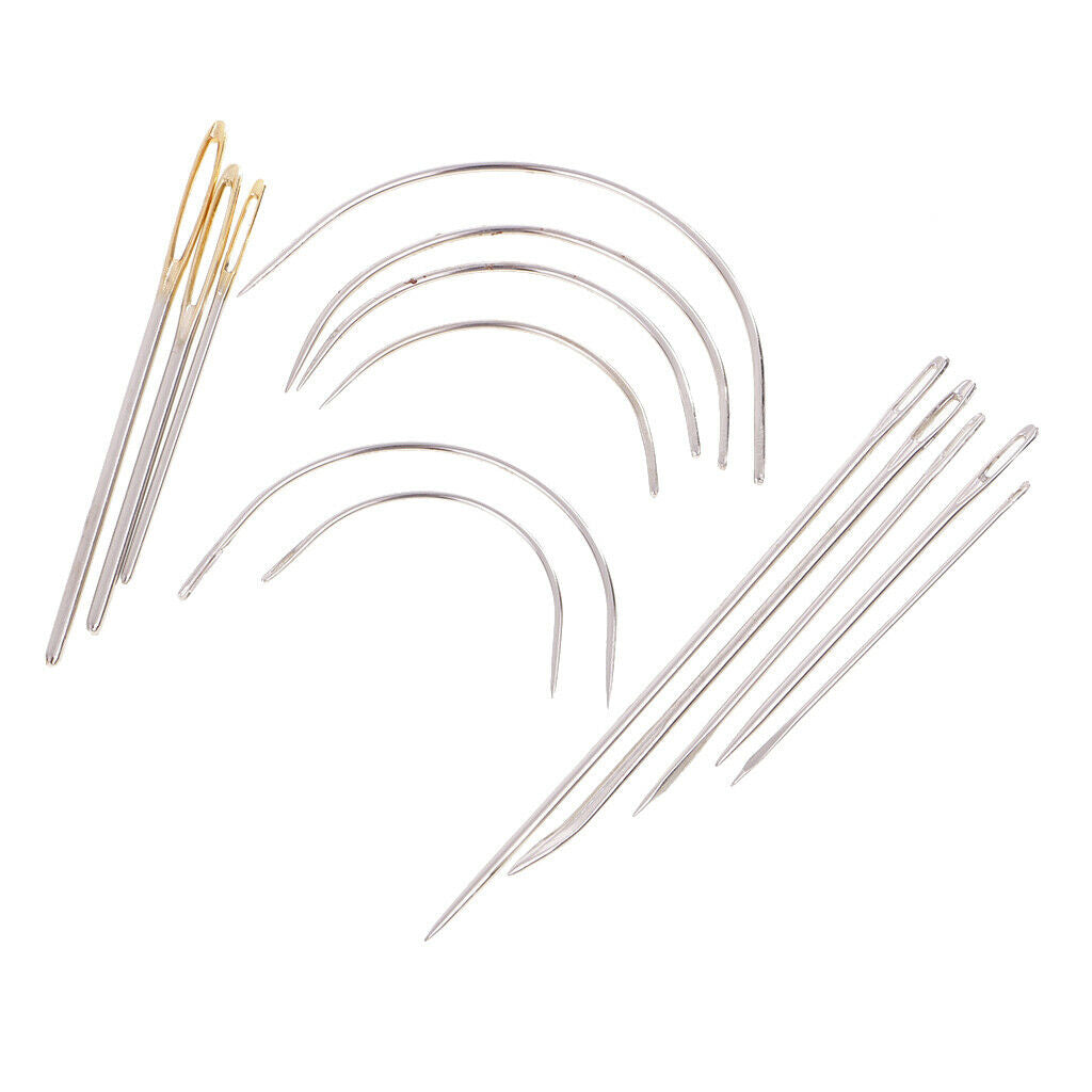 8pcs Hand Sewing Needles + 6pcs Canvas  For