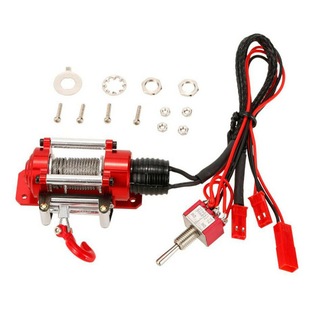 RC Crawler Steel Winch Wireless Control Receiver for 1:10   -4 HSP