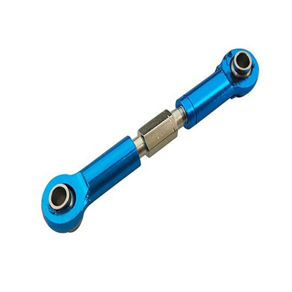 12pcs Metal Steering Linkages Front/Rear Pull Rods for WLtoys K929 A959-B A969-B
