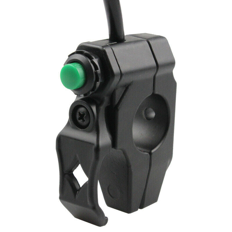 Motorcycle ATV Bike Handlebar Horn ON-OFF Turn Signal Headlight Switch with Hook