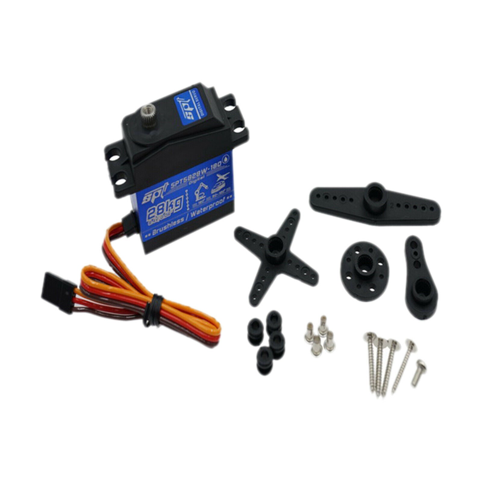 28kg Brushless Servo Support 2S for 1:8 Touring Car Aircraft Accessory