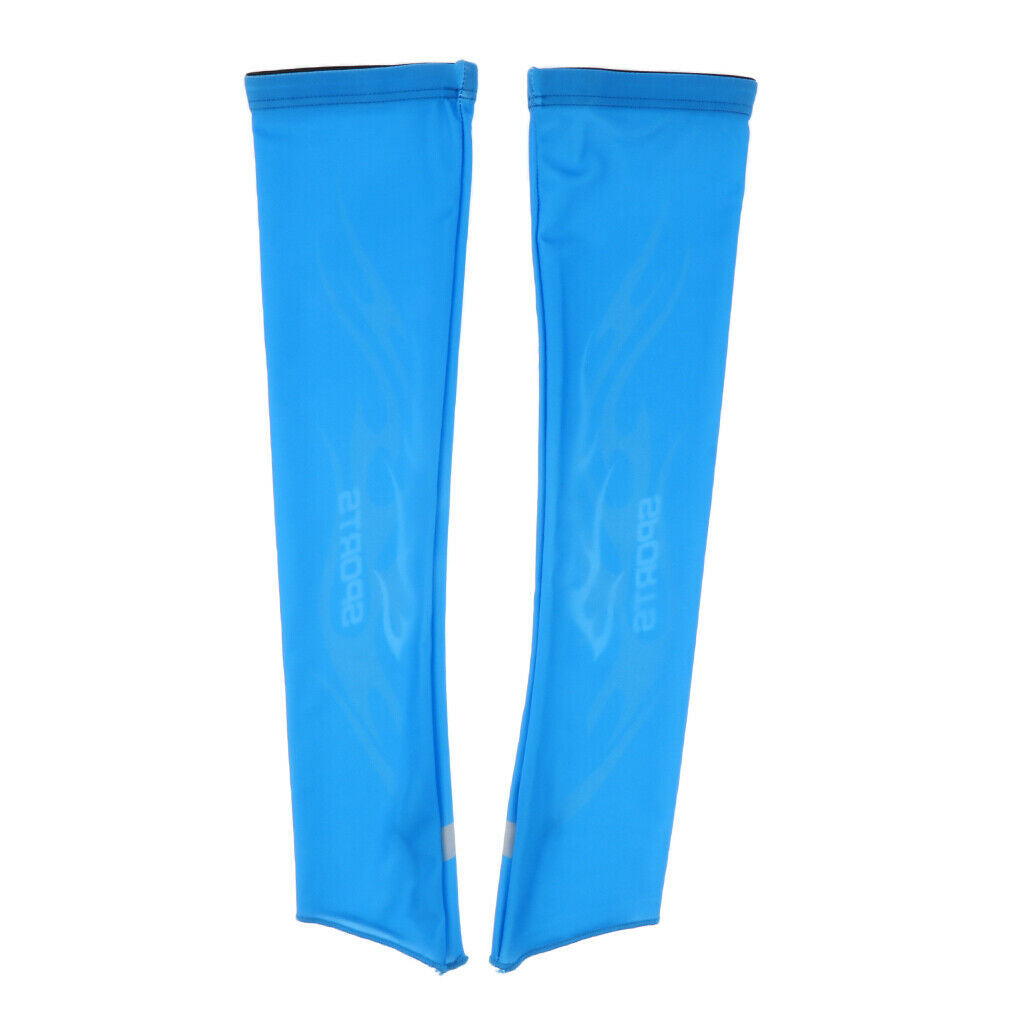1 Pair Breathable Cool Arm Sleeves Outdoors UV Protection Sun Wrap Guard XXL
