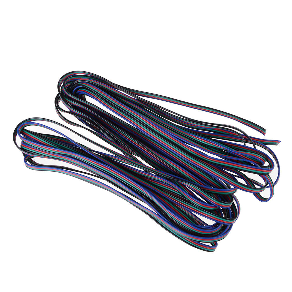 10m 4-PIN 22AWG RGB Extension Wire Cable Cord for 3528 5050 RGB LED Strip P Ad