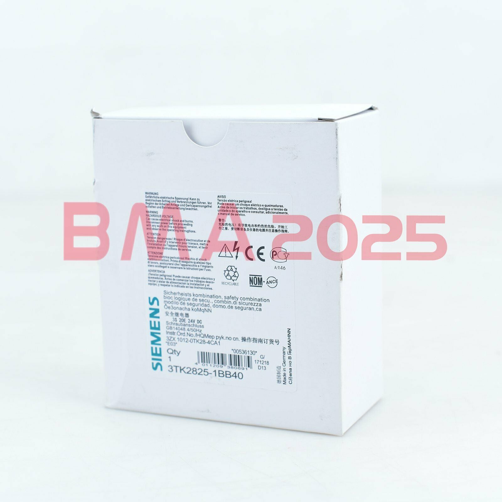 New 3TK2825-1BB40 Safety Relay 24VDC DHL Free 1year warranty DHL free Ship SM9T