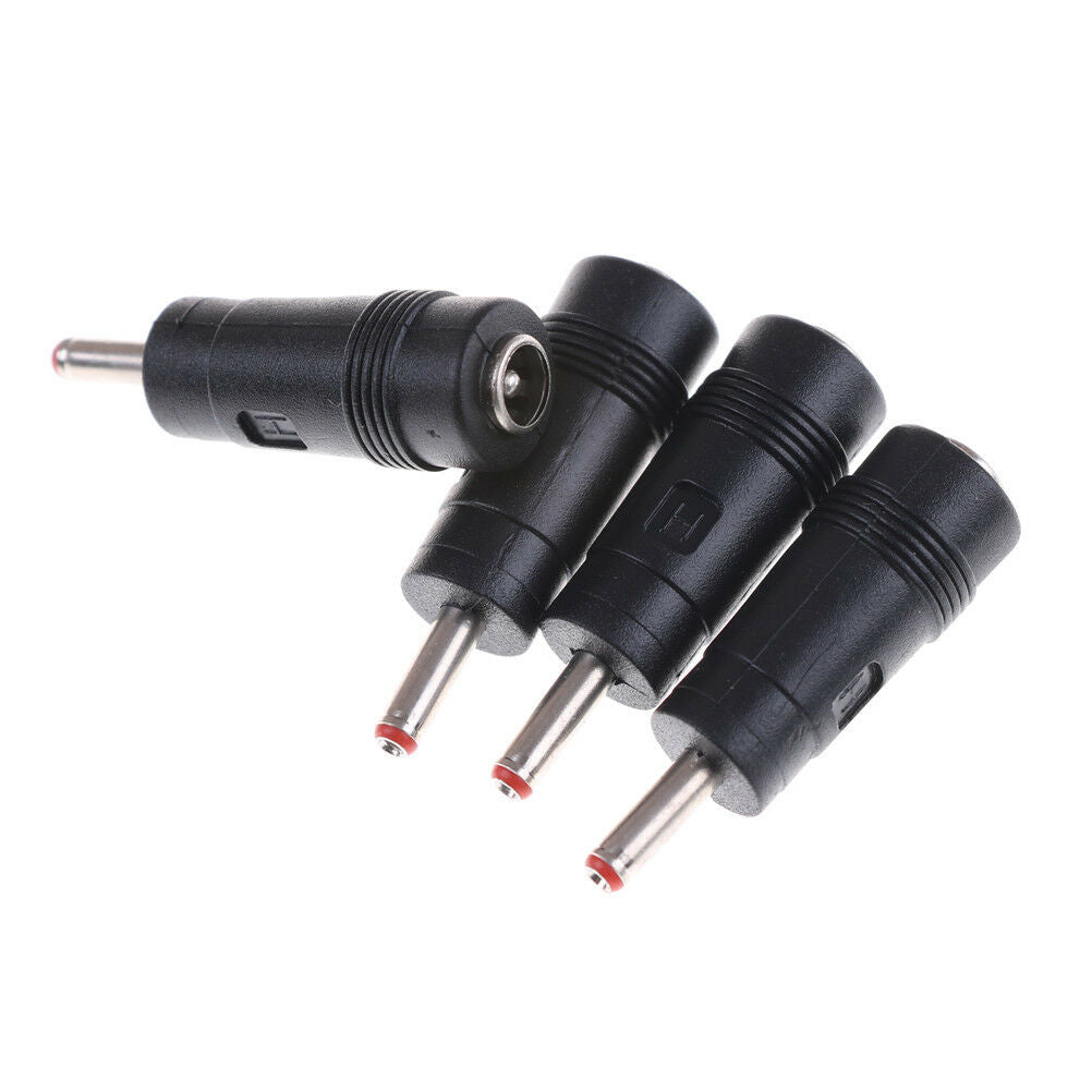 4PCS DC Power 3.5x1.35mm Male to 5.5x2.1mm Female Adapter Connectors WF