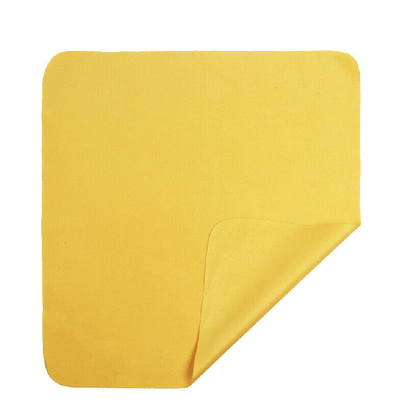 1X(5Pcs Soft Chamois Glasses Cleaner Eyeglasses Fine Fiber Clean Cloth for Len2)