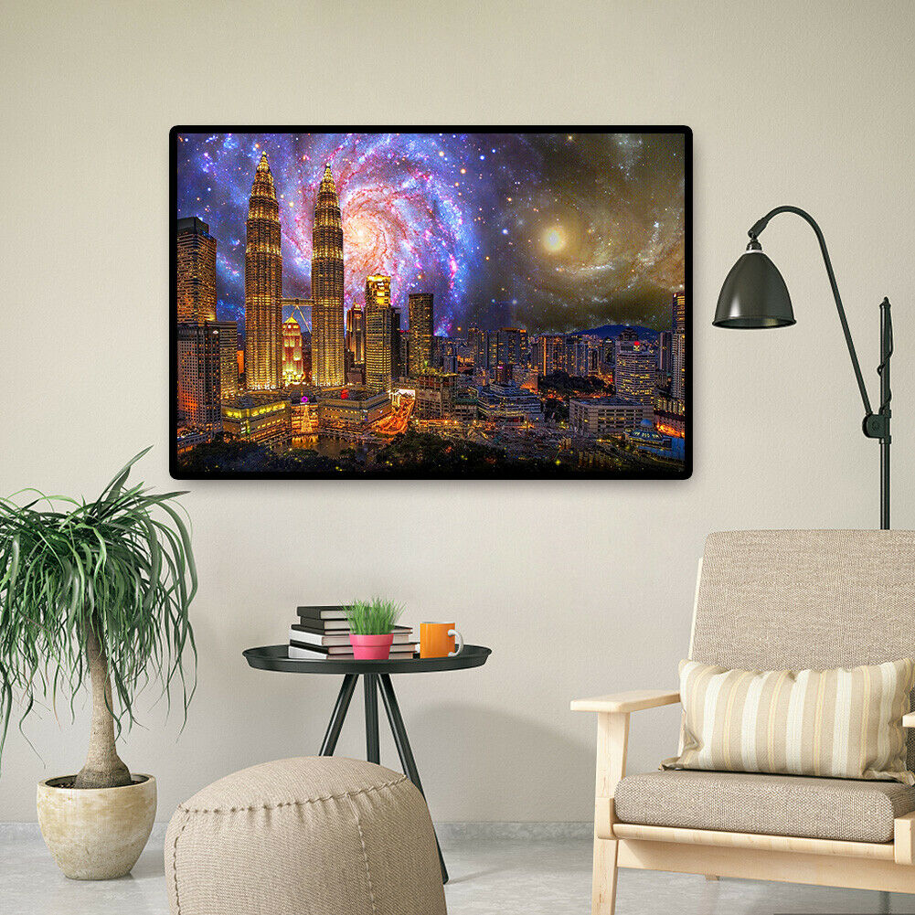 DIY Magic City Paper Puzzles 1000pcs for Adults Kids Jigsaw Picture Toys @