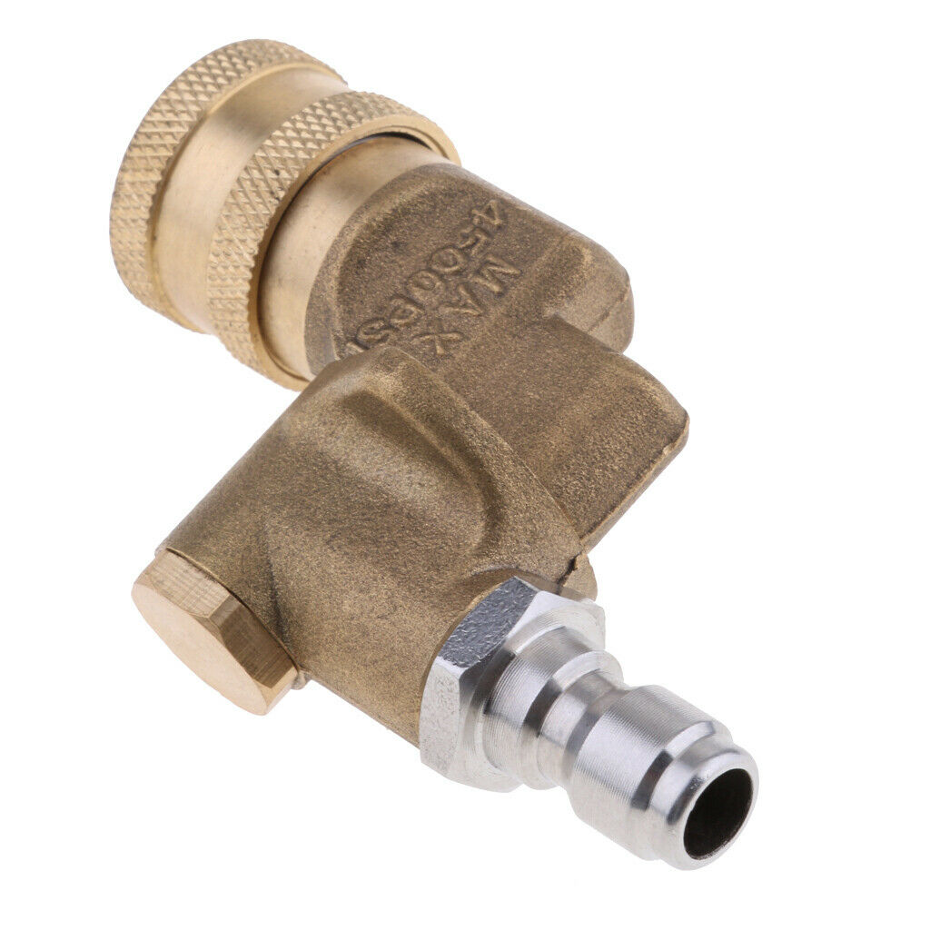 1/4" Pressure Washer  Coupler For Hard To Reach Areas 4000PSI