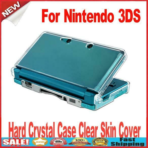Crystal Clear Hard Skin Case Cover Protection for Nintendo 3DS N3DS Console @
