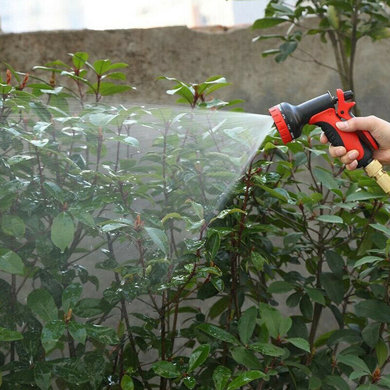 Garden Watering Spray Gun Head 10mode Water Sprayer Pressure CarWash Hose No DF