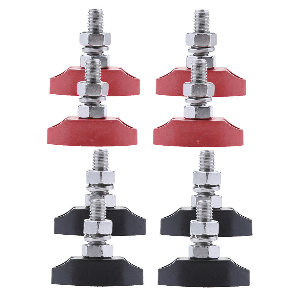8pcs New Stainless Steel 6mm Junction Block Power Post for Marine Yachts RV
