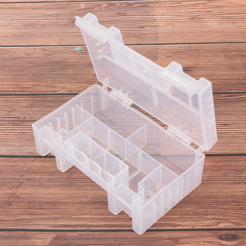 Portable hard plastic case storage box holder organiser for AA AAA C batt.l8