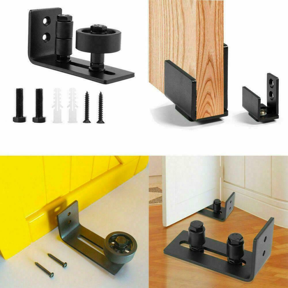 Barn Door Sliding Floor Guide Roller Barn Door Clip Prevent Door Swinging