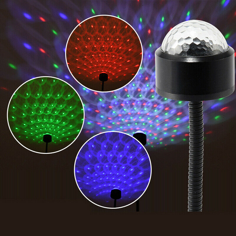 LED Atmosphere Lamp Car Voice Control Atmosphere Light USB Car Lig SJ