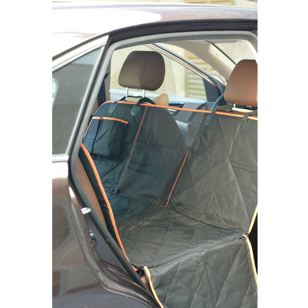Water-resistant Oxford Pet Dog Cat Car Back Seat Cover Protector Travel