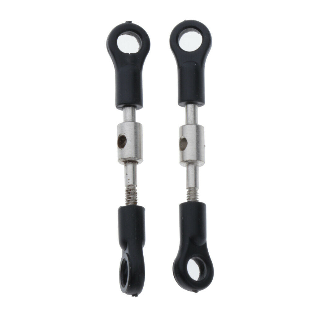2pcs 1.61''Long Steering Pull Rods Set For RC Car Wltoys 144001 Spare Parts