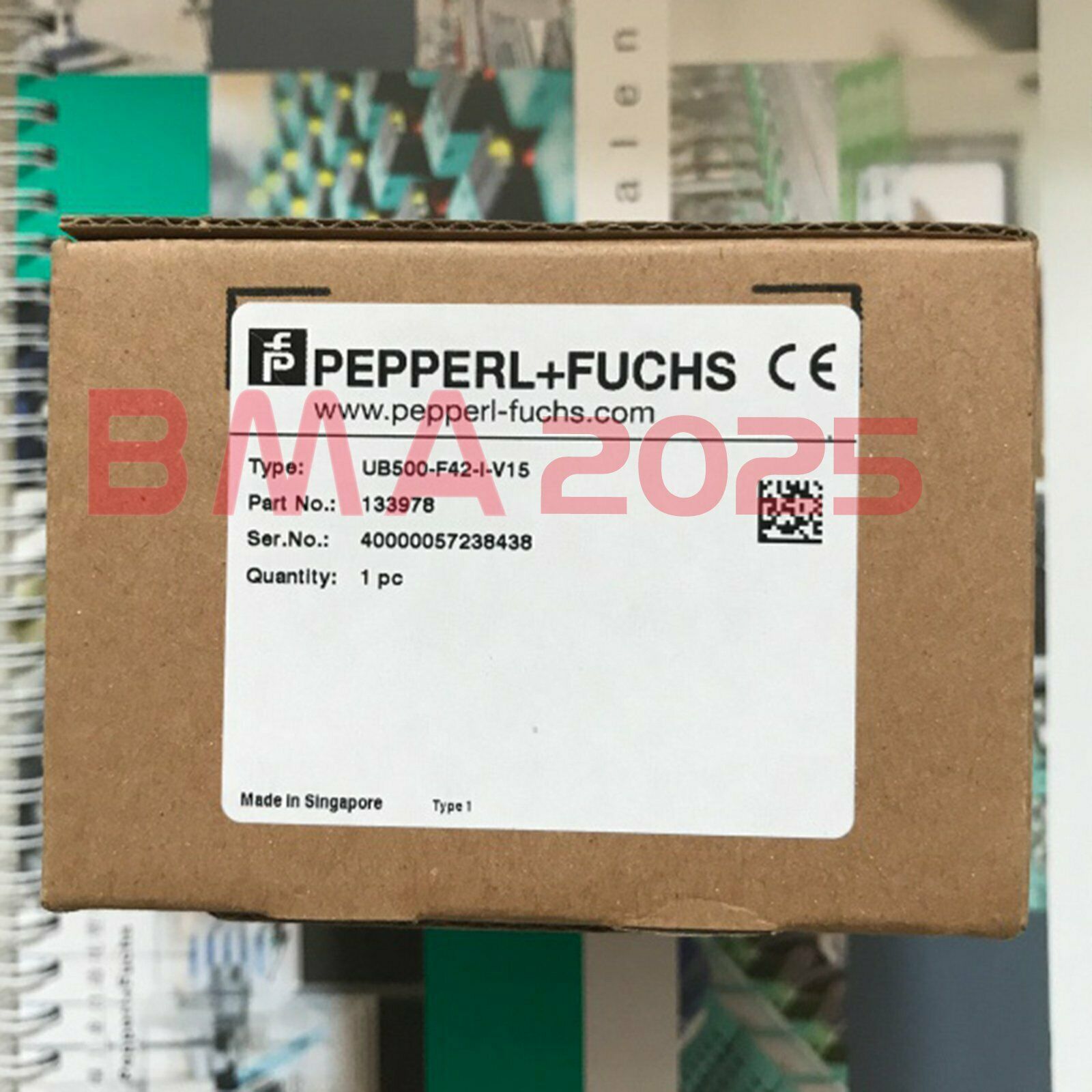 1PC New Pepperl+Fuchs Ultrasonic sensor UB500-F42-I-V15 1year warranty free Ship