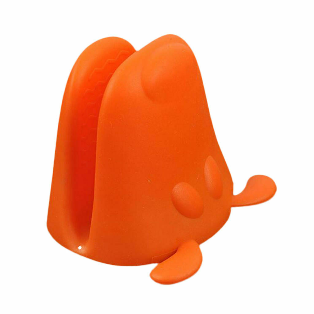 Silicone Hot Pot Holder Oven Gloves Mini Oven Mitts Cooking Kitchen Grips