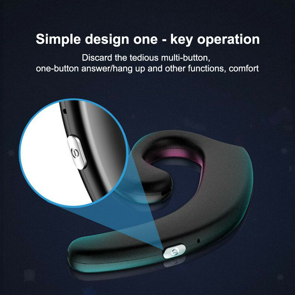 Bone Conduction Headphones Bluetooth Headphone Headset for Android /